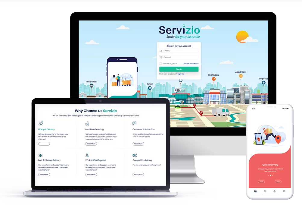 Our last mile delivery - Banner